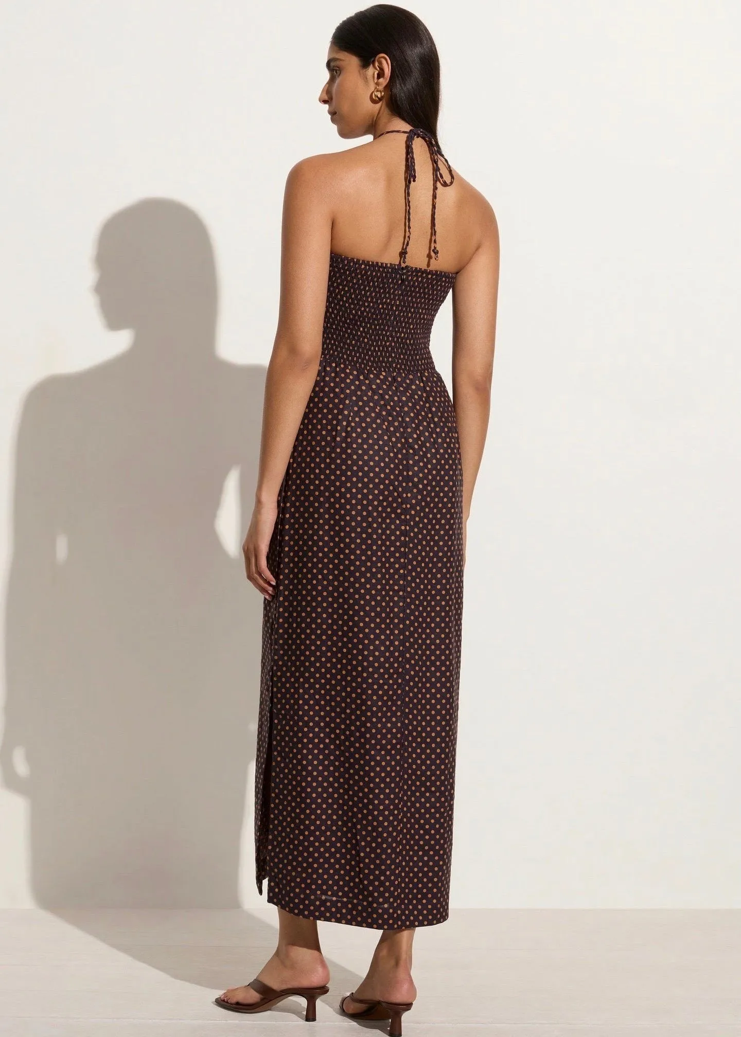 Tortugas Midi Dress (Ludovica Polka Dot)