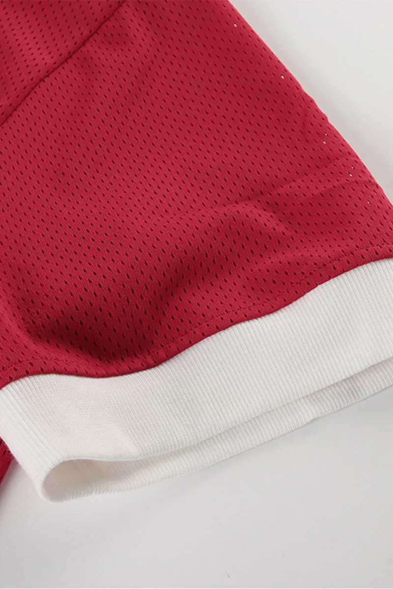 TR3047 Oversized Sporty Shirt Top