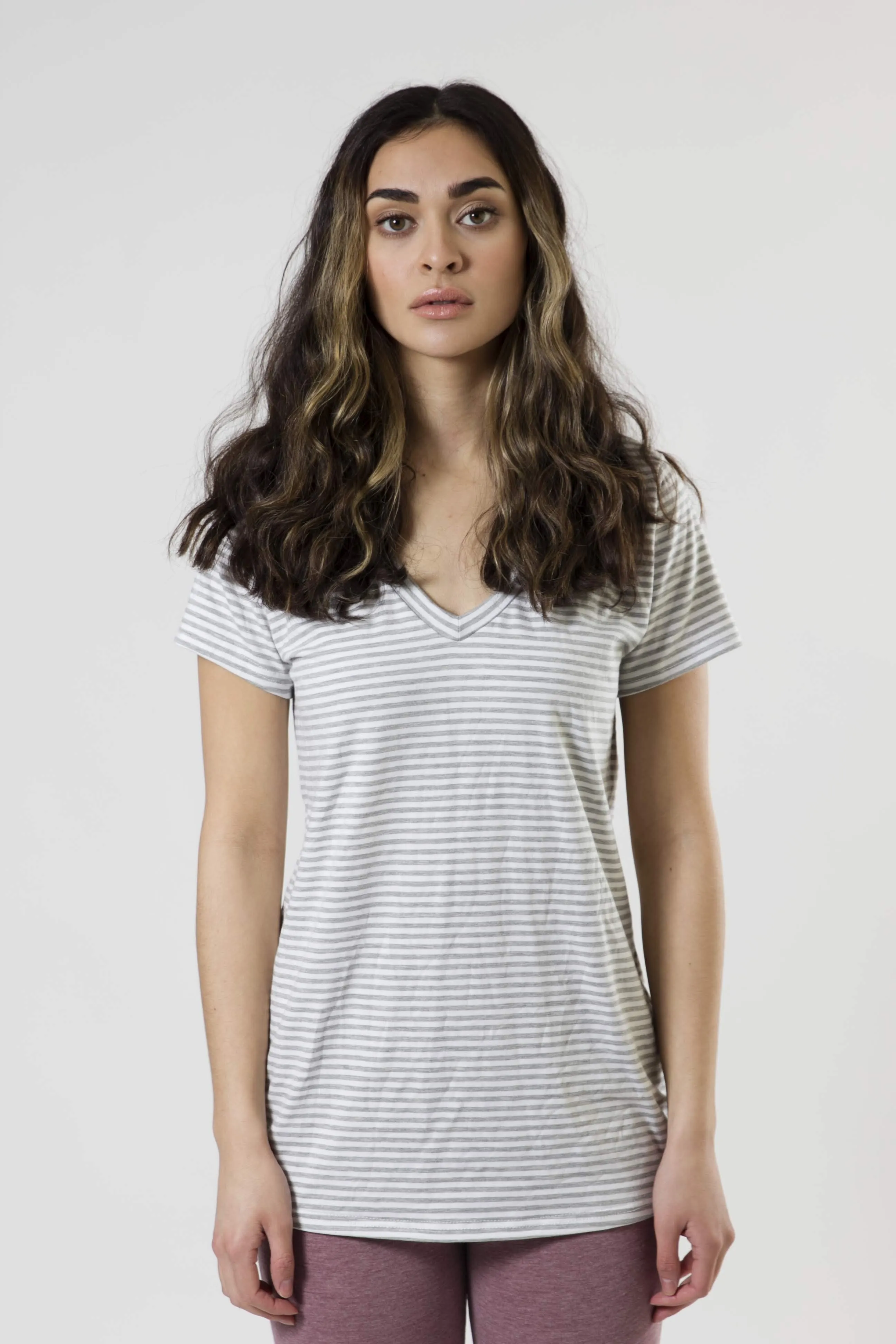 V-Neck Tee - Various Colors