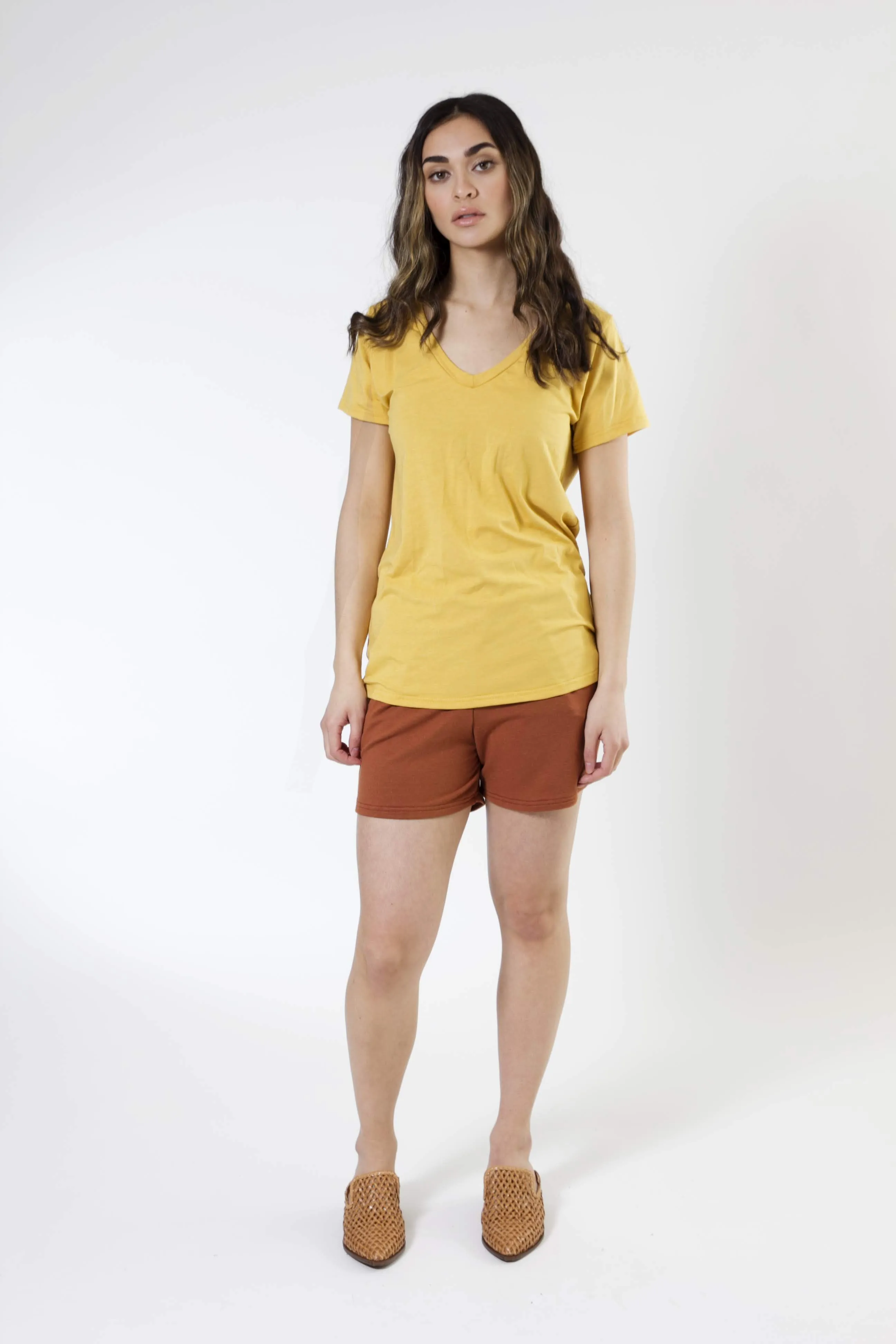V-Neck Tee - Various Colors