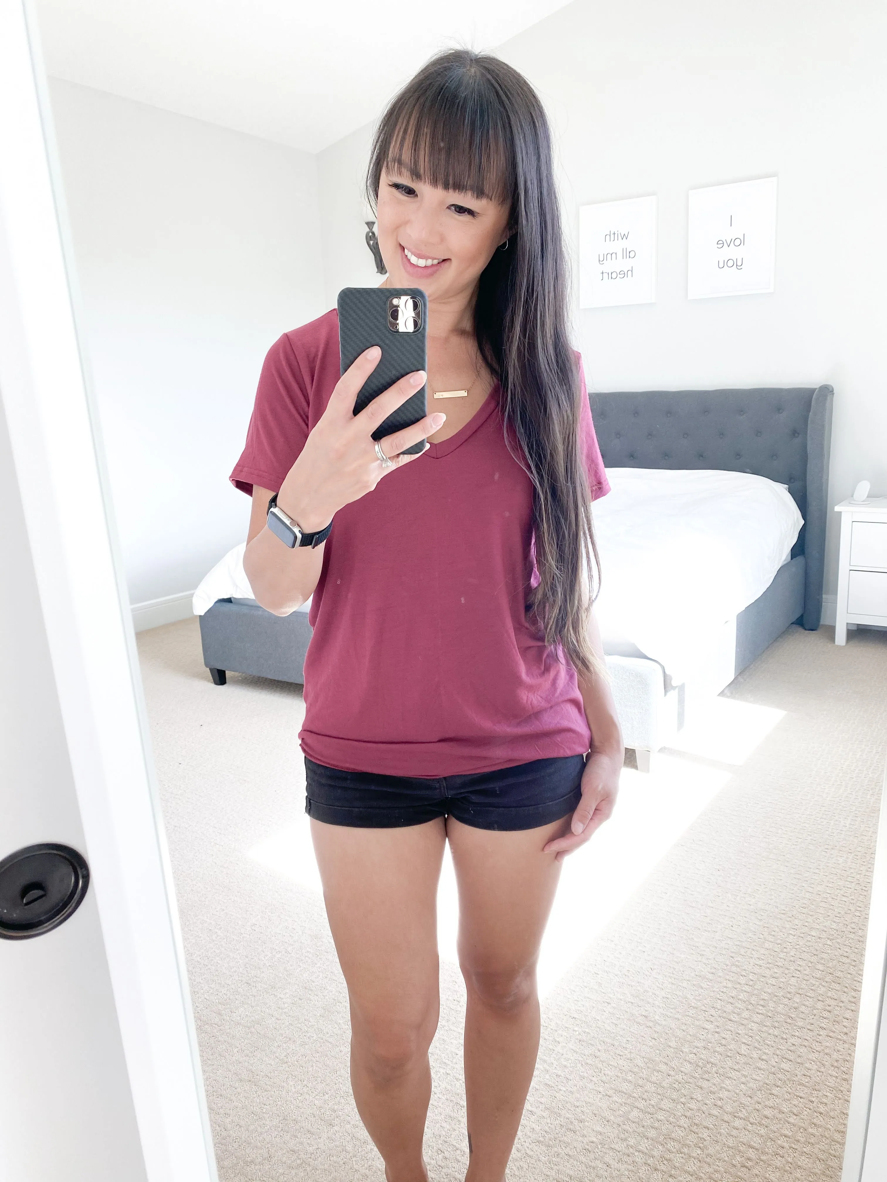 V-Neck Tee - Various Colors