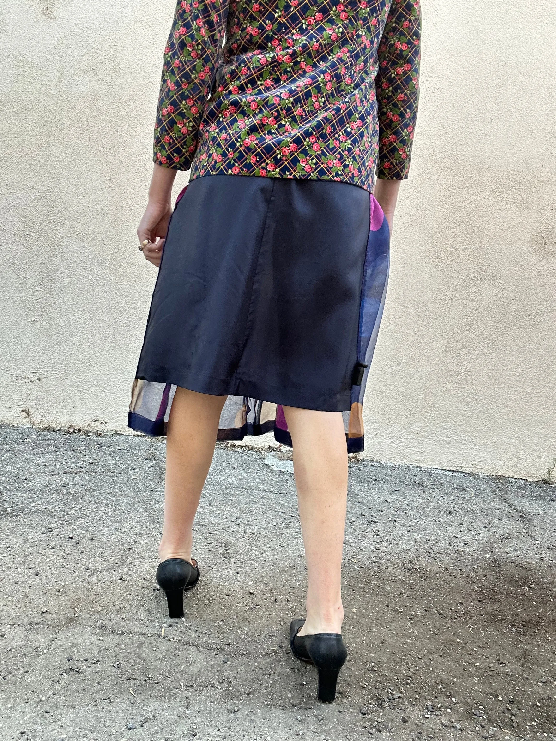 Vintage Comme des Garçons Polka Dot Organza Skirt