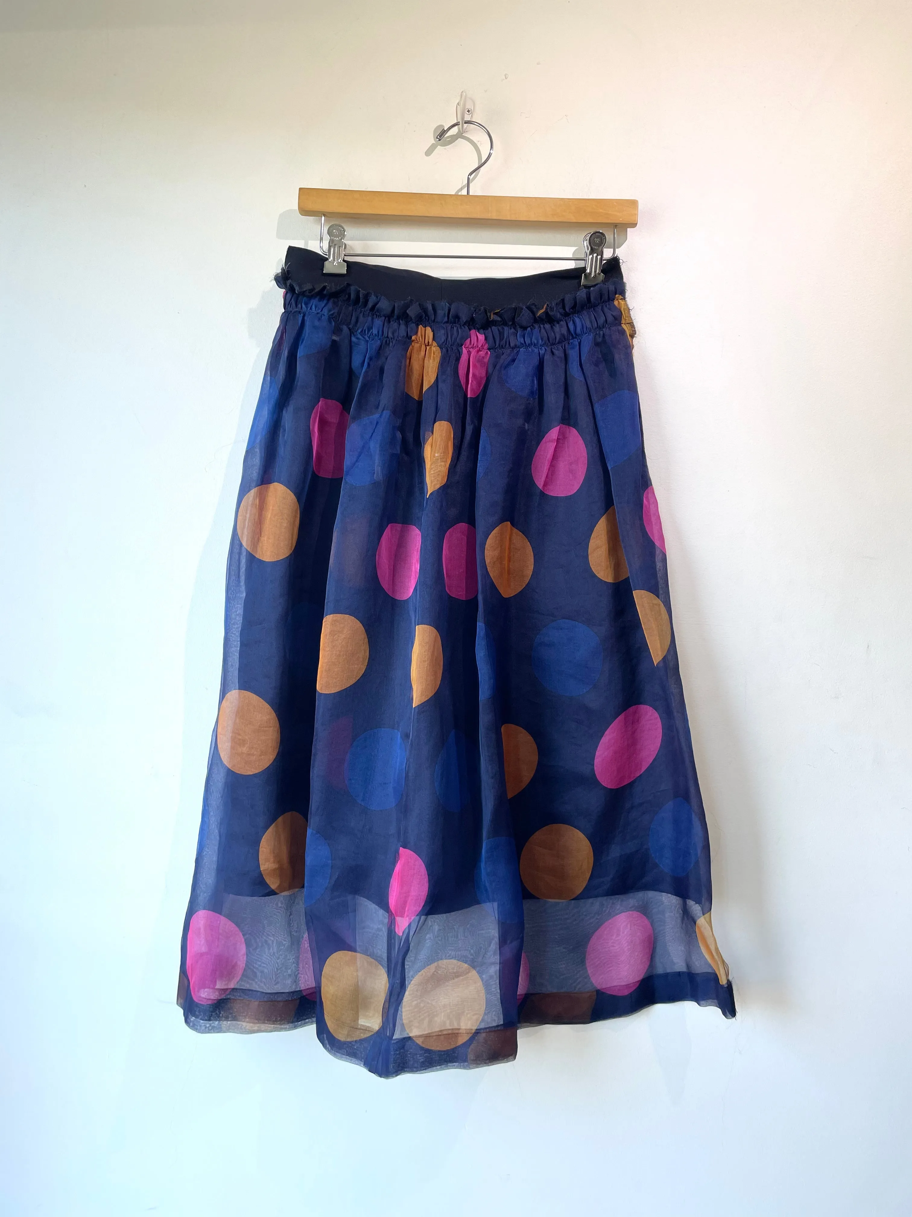 Vintage Comme des Garçons Polka Dot Organza Skirt