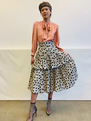 Vintage In Tiers Skirt