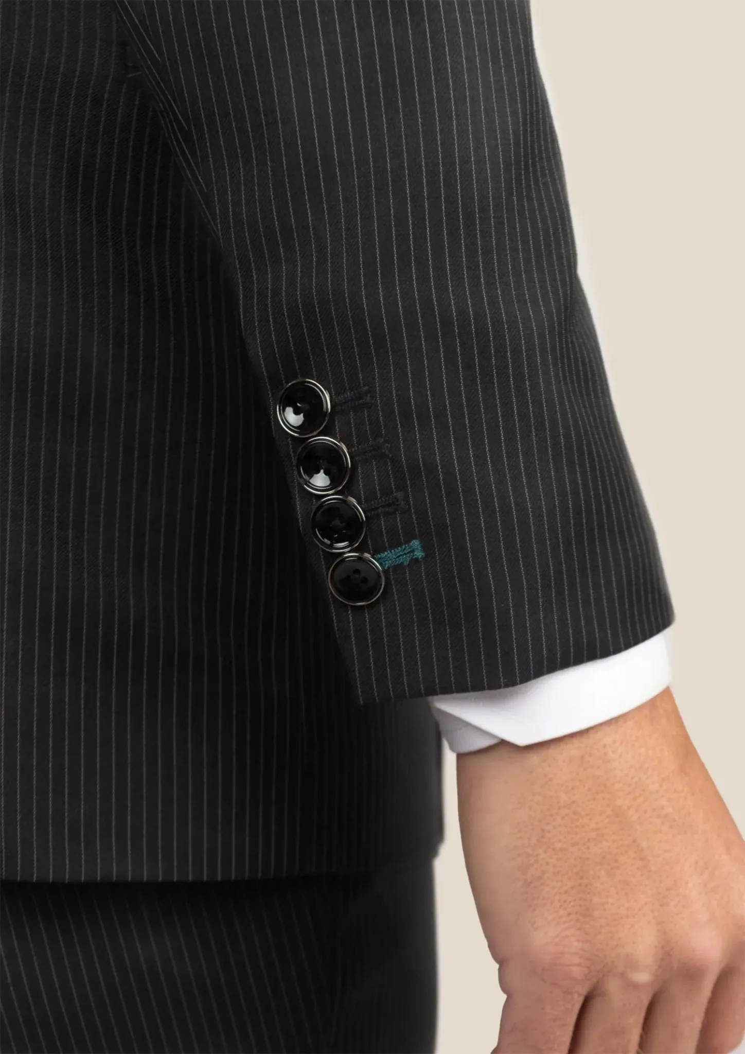 Waverly Black Pinstripe Jacket