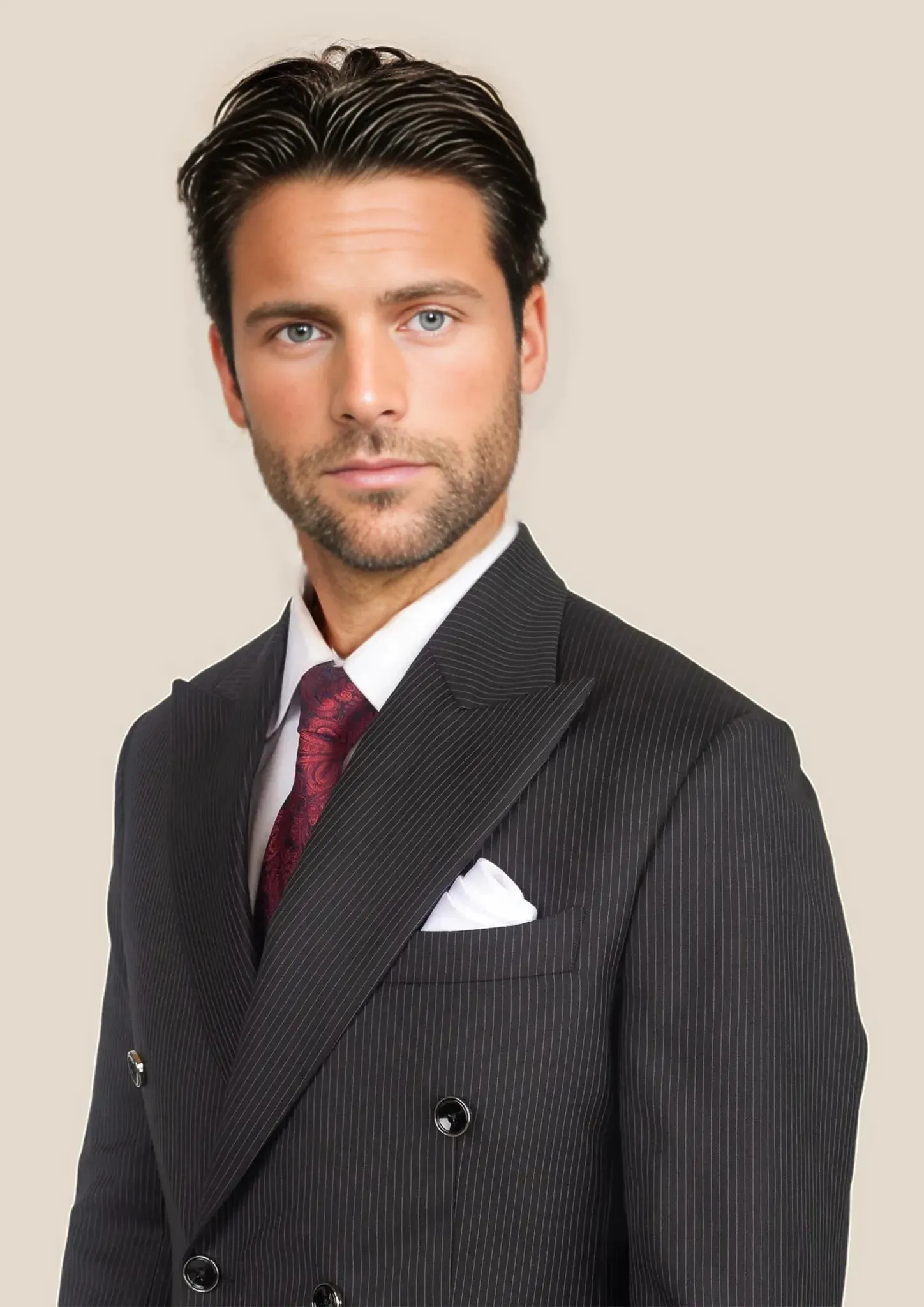 Waverly Black Pinstripe Jacket
