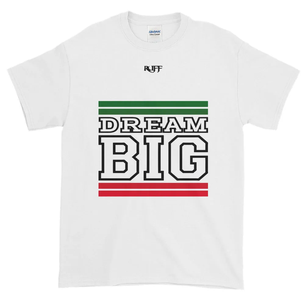 White Green Red and Black Short-Sleeve T-Shirt