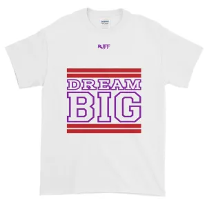 White Red and Purple Short-Sleeve T-Shirt