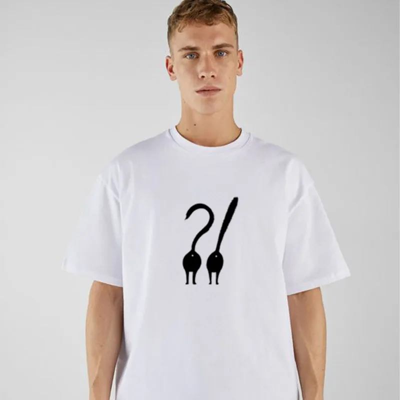 WHY YOU LOOK AT MY BUTT ?! Cotton Tee