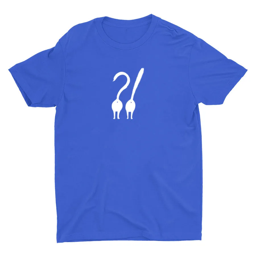WHY YOU LOOK AT MY BUTT ?! Cotton Tee