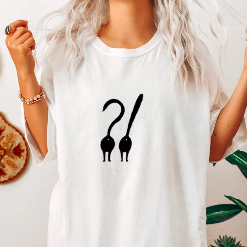 WHY YOU LOOK AT MY BUTT ?! Cotton Tee