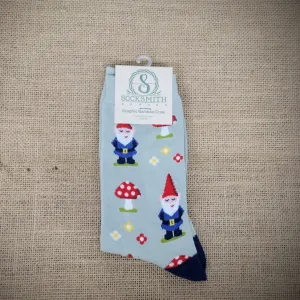 Women's Gnome More Mushrooms Bamboo Socks