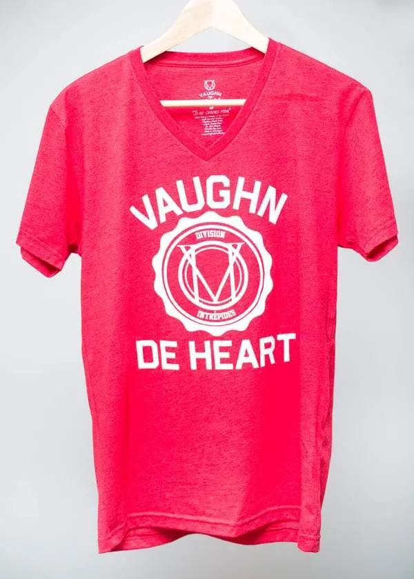 Women's - Institution Heather Red V-Neck T-Shirt