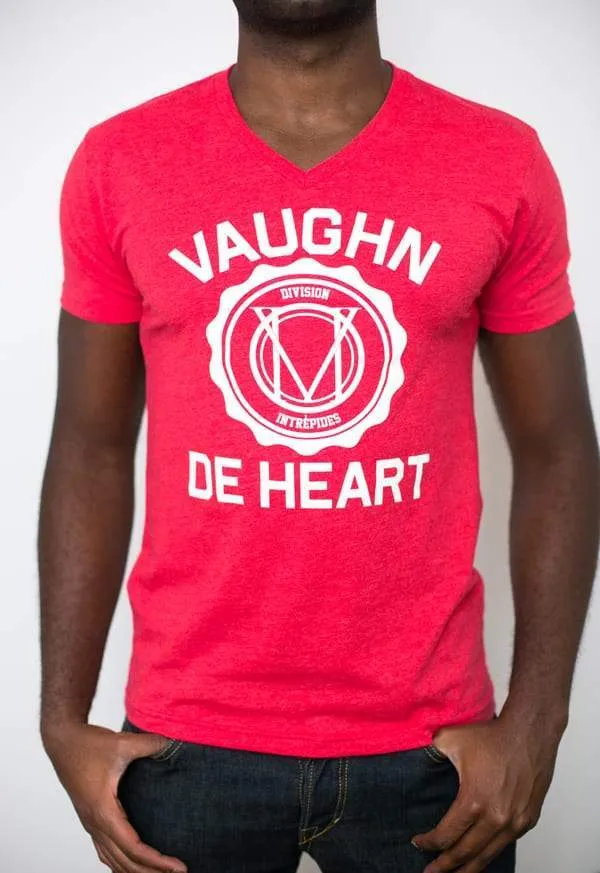 Women's - Institution Heather Red V-Neck T-Shirt