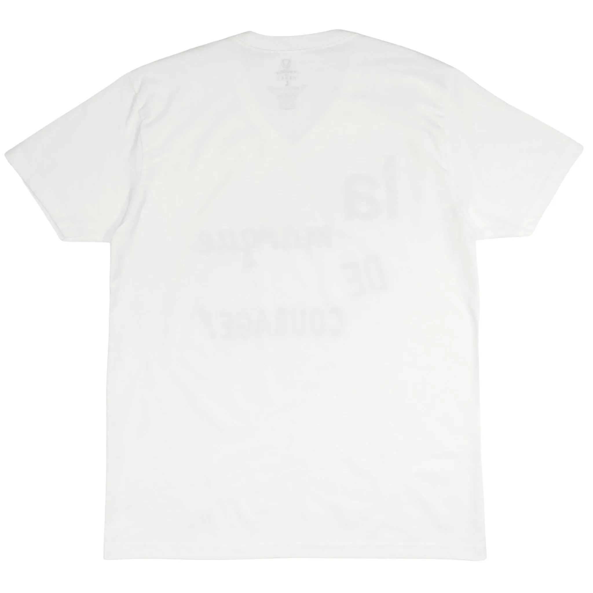 Women's - La Marque de Courage White V-Neck T-Shirt