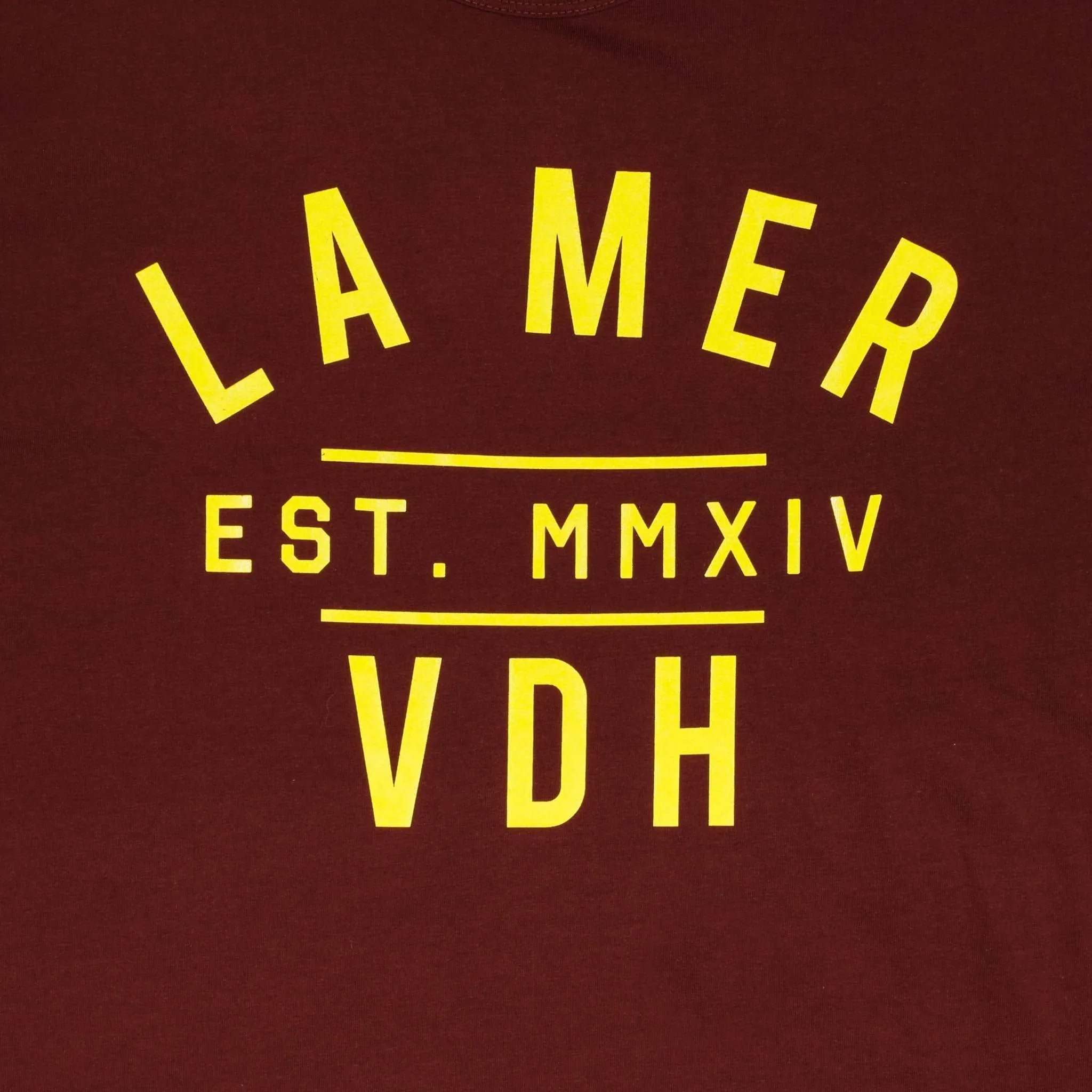 Women's - La Mer Maroon Crew Neck T-Shirt