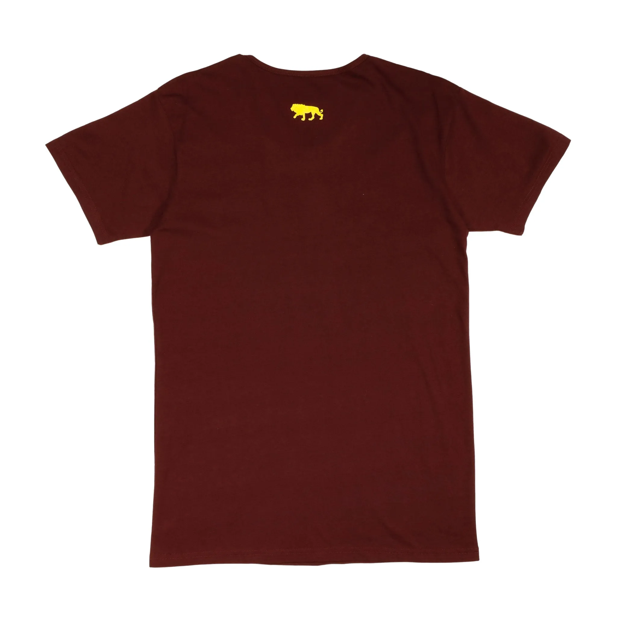 Women's - La Mer Maroon Crew Neck T-Shirt
