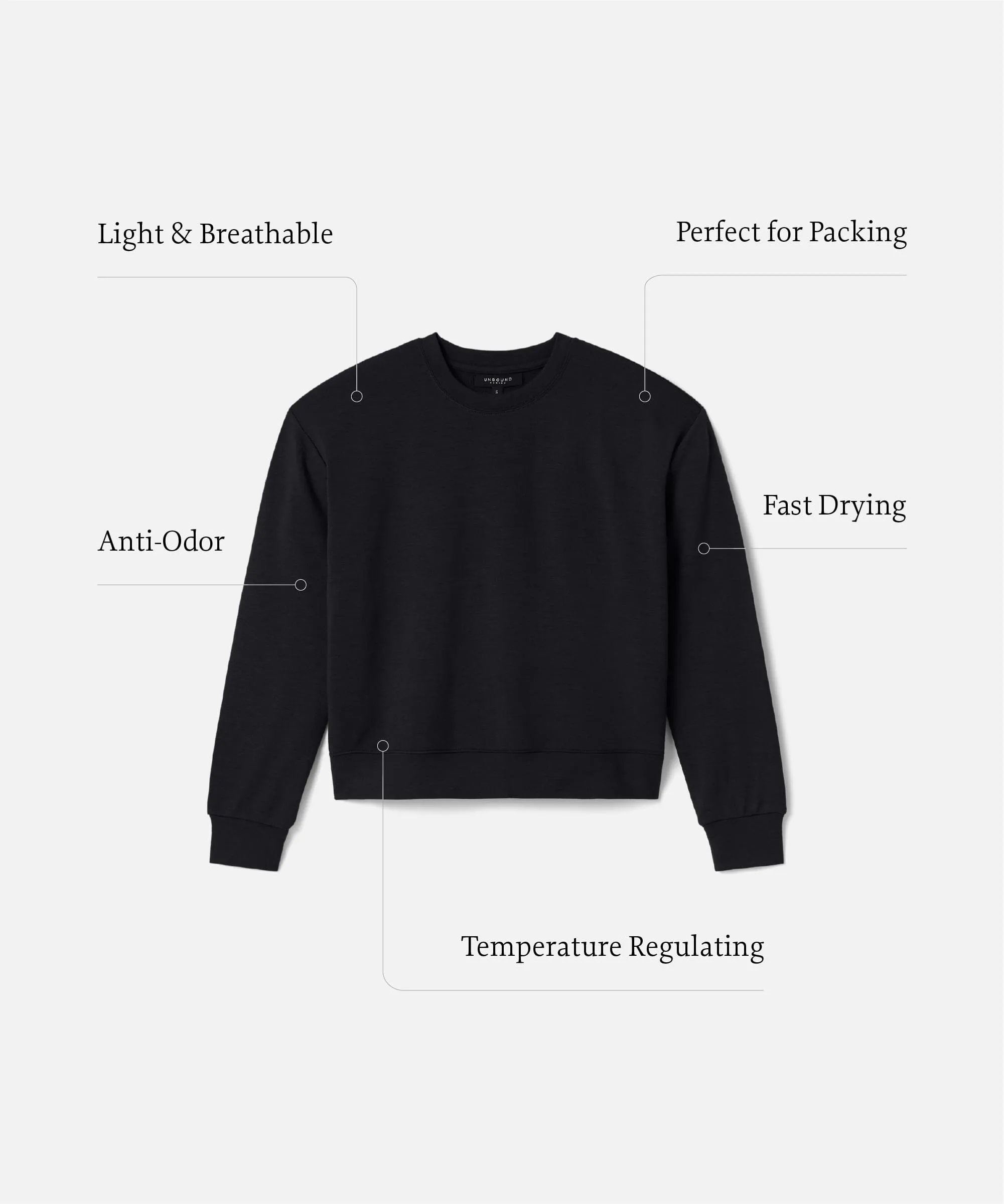 Women's Merino Boxy Sweatshirt