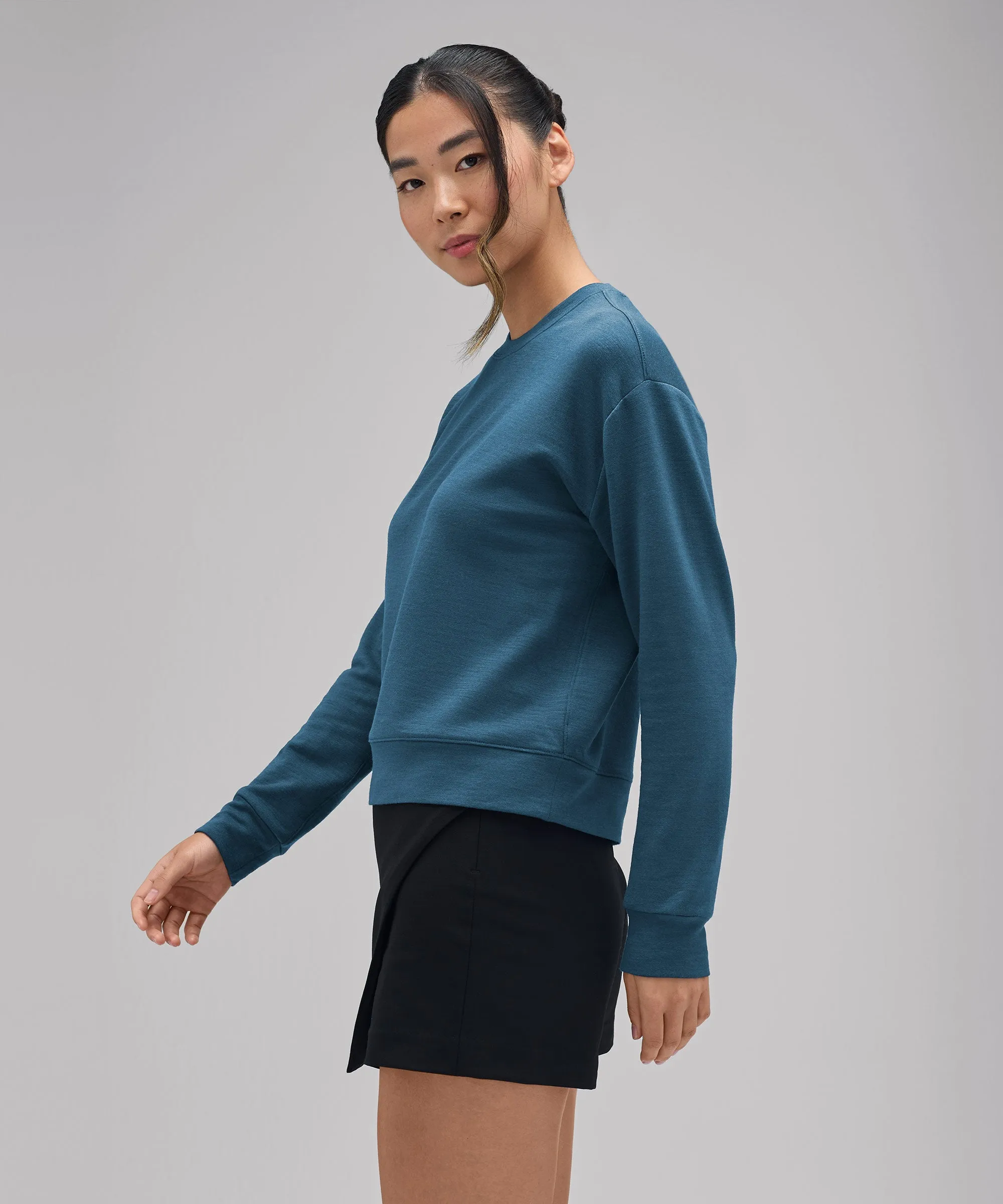 Women's Merino Boxy Sweatshirt