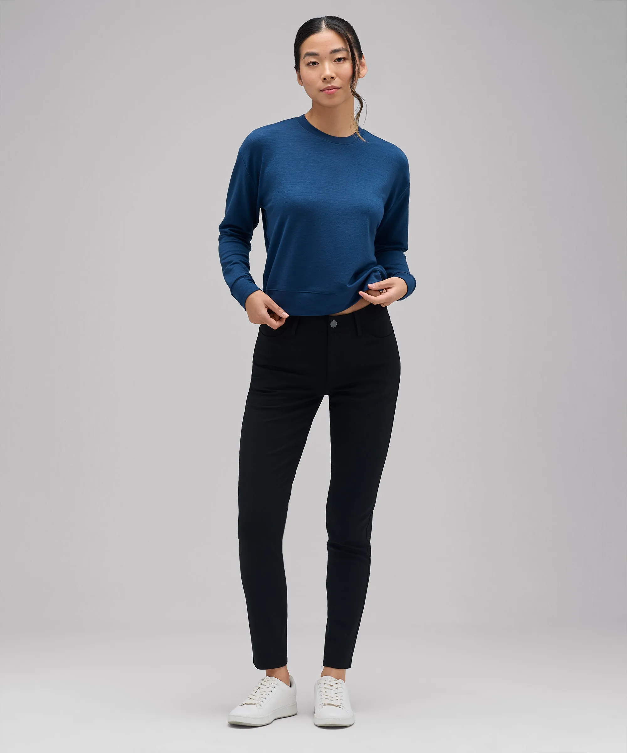 Women's Merino Boxy Sweatshirt