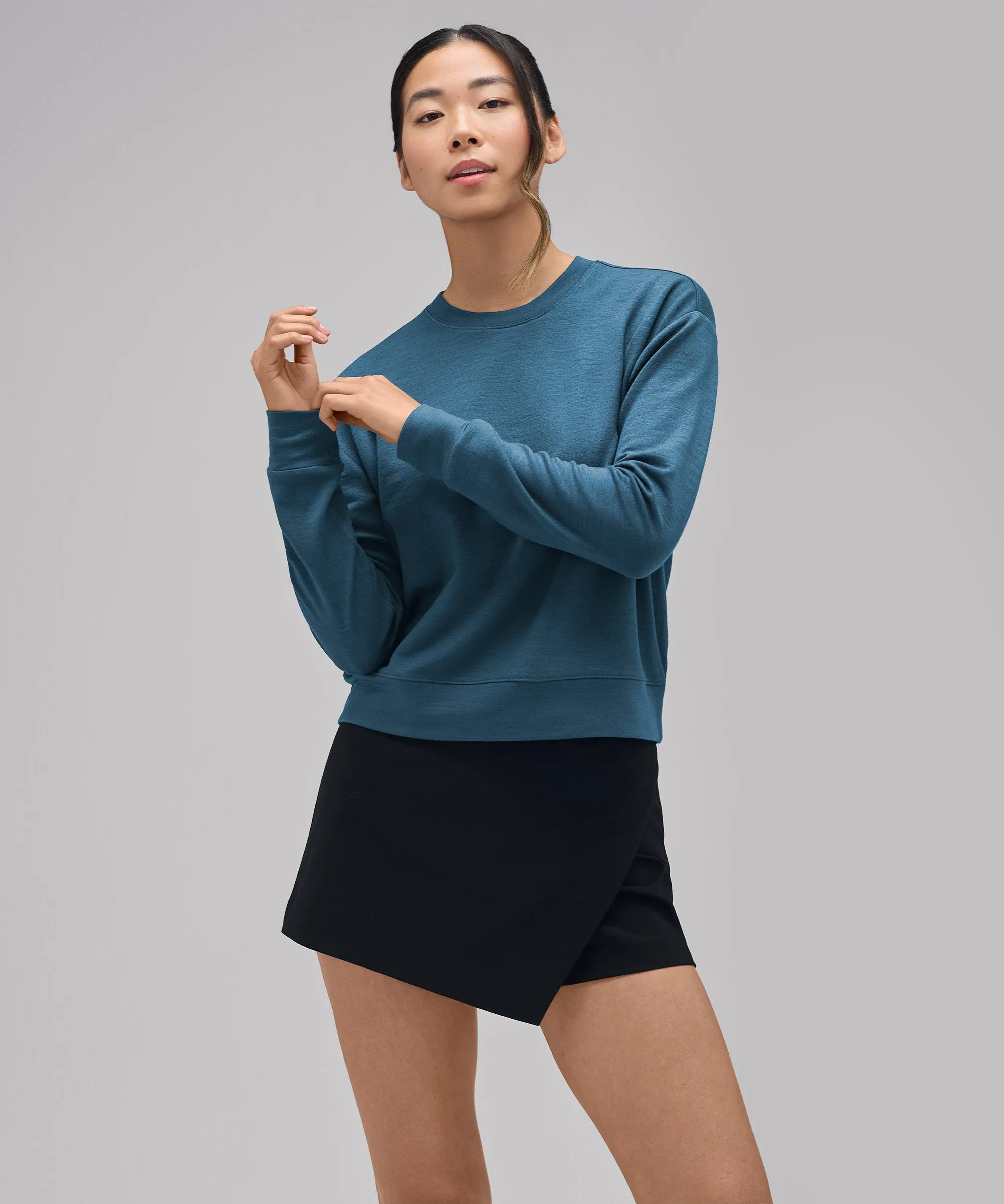 Women's Merino Boxy Sweatshirt