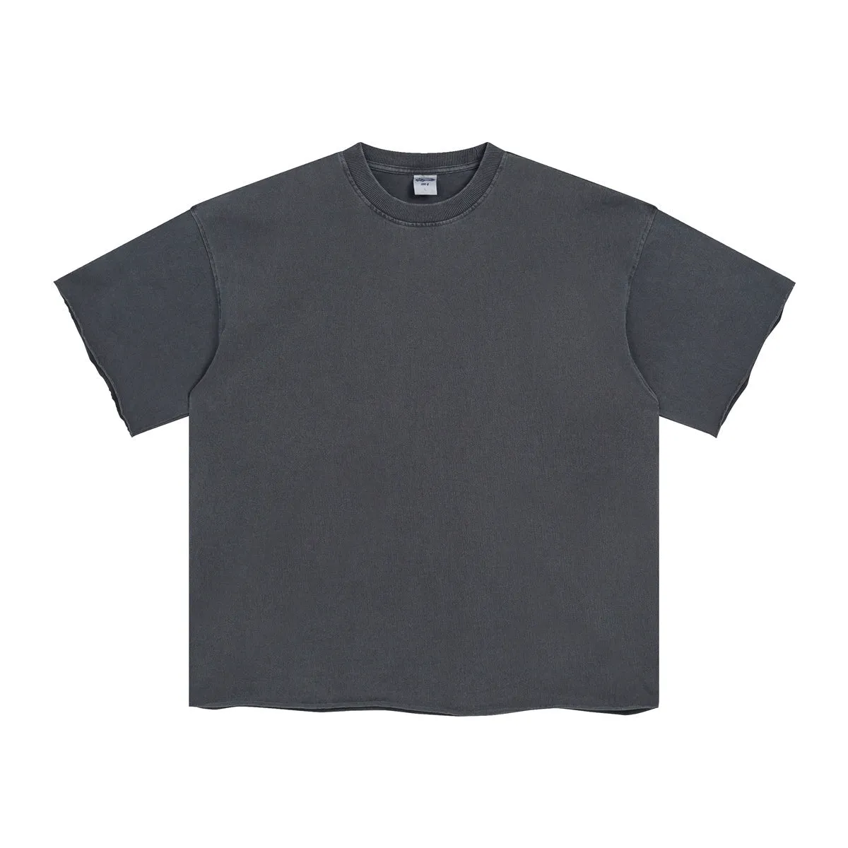Women's Raw Edge 100 Cotton T Shirt 300gsm