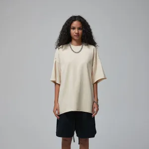 Women's Raw Edge 100 Cotton T Shirt 300gsm