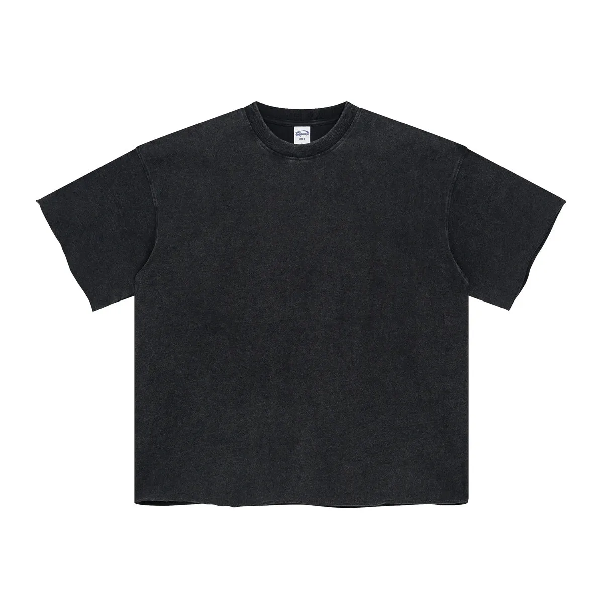 Women's Raw Edge 100 Cotton T Shirt 300gsm