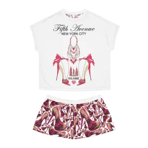 Women's Short and T-shirt set Runi 'Fifth Avenue'