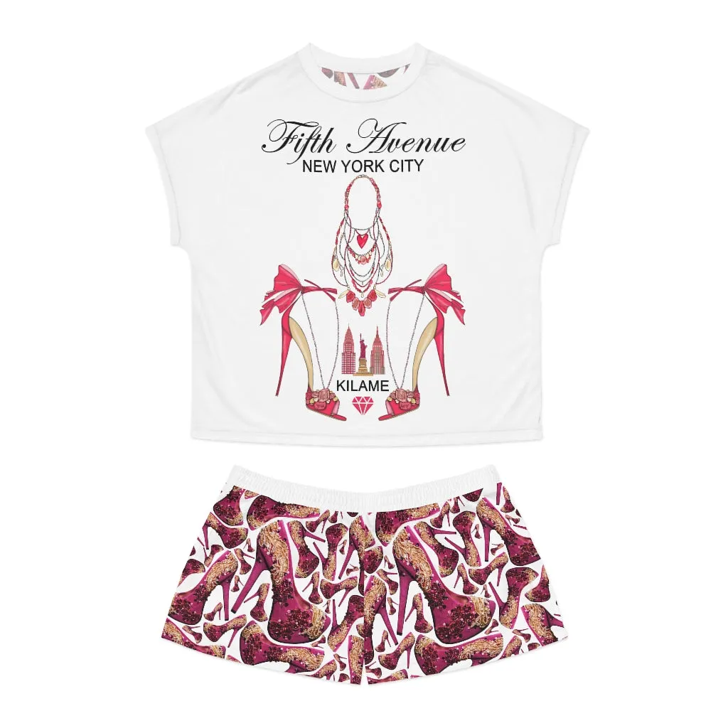 Women's Short and T-shirt set Runi 'Fifth Avenue'