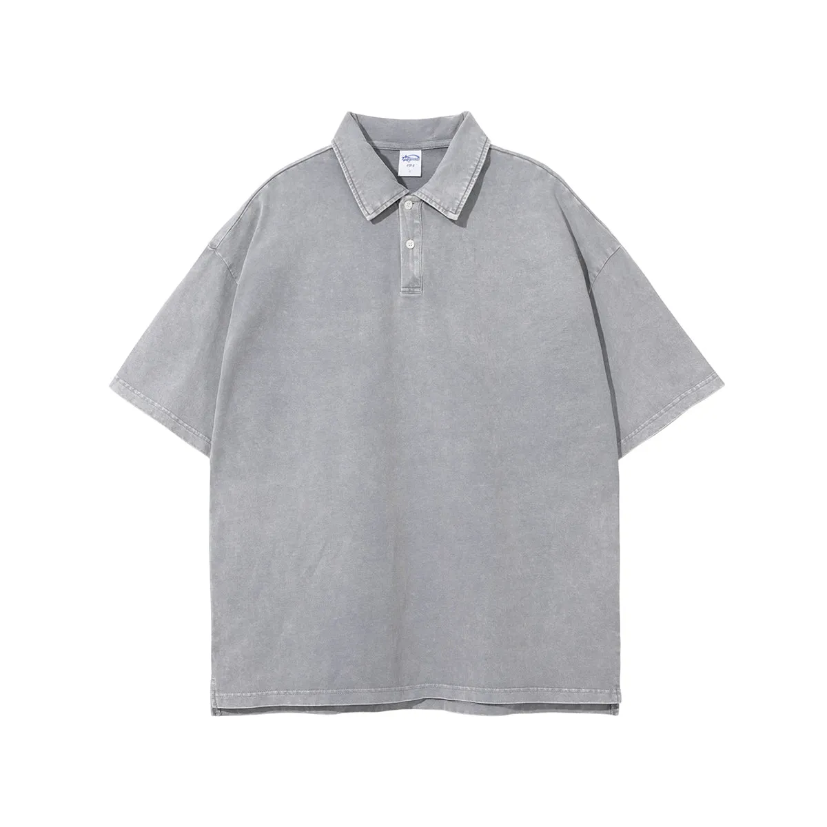 Women's Stone Wash Heavy Collar Shirt 260gsm