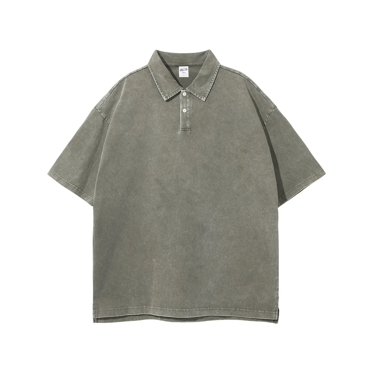 Women's Stone Wash Heavy Collar Shirt 260gsm