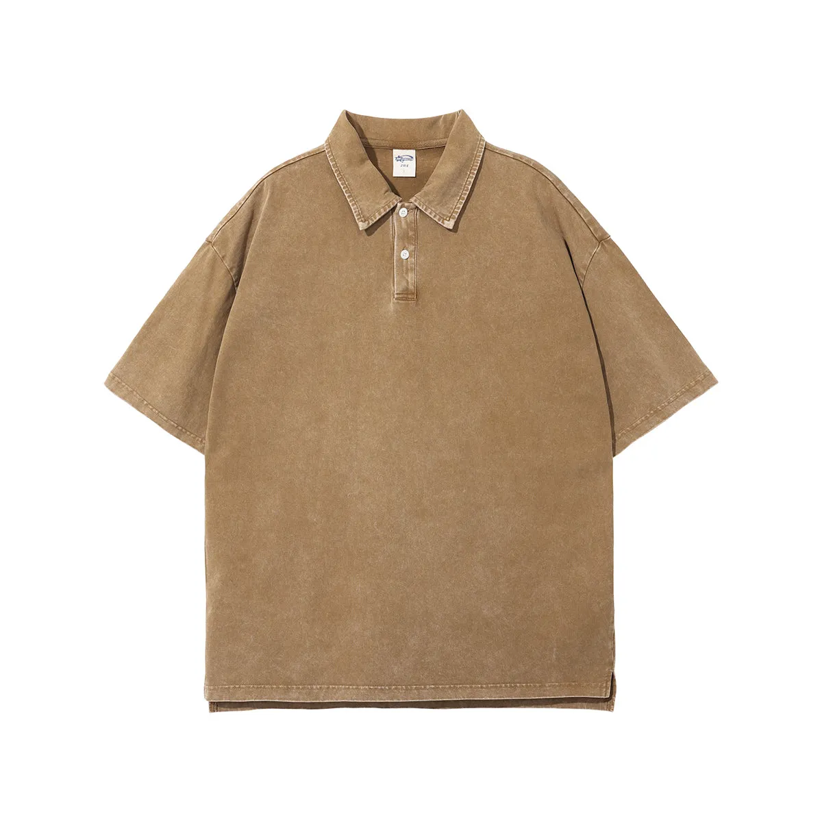 Women's Stone Wash Heavy Collar Shirt 260gsm
