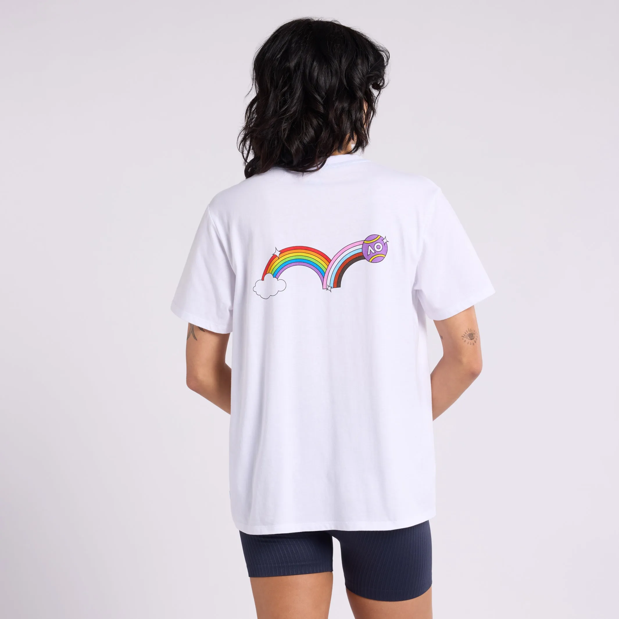 Women's T-Shirt Pride Backprint