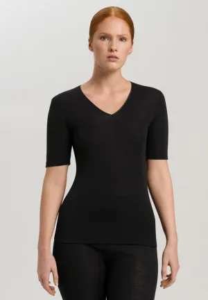 Woolen Silk - Short Sleeved T-shirt