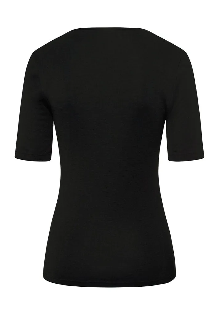 Woolen Silk - Short Sleeved T-shirt