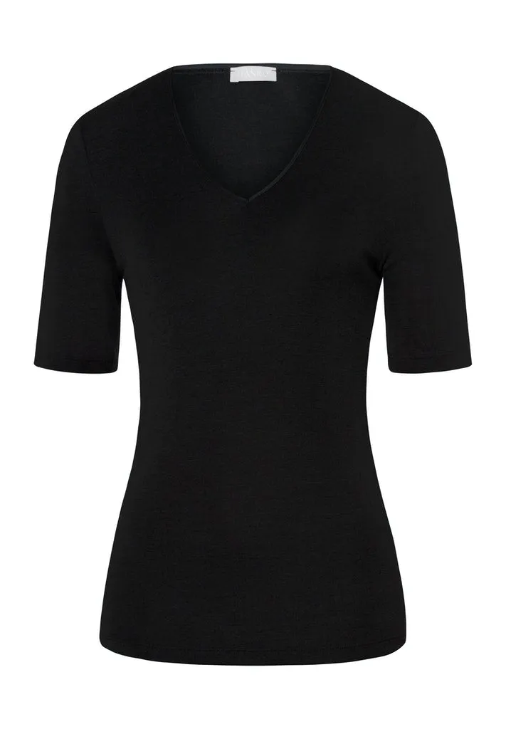 Woolen Silk - Short Sleeved T-shirt