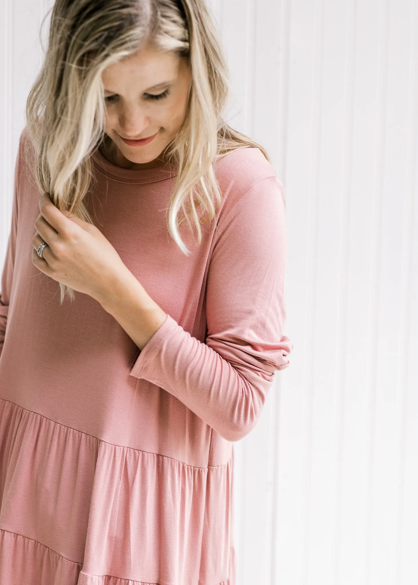 X Rose Tiered  Top
